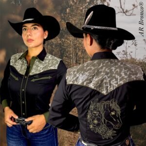 Camisa Print Olive