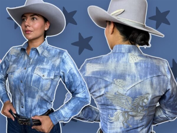Camisa Denim Silver