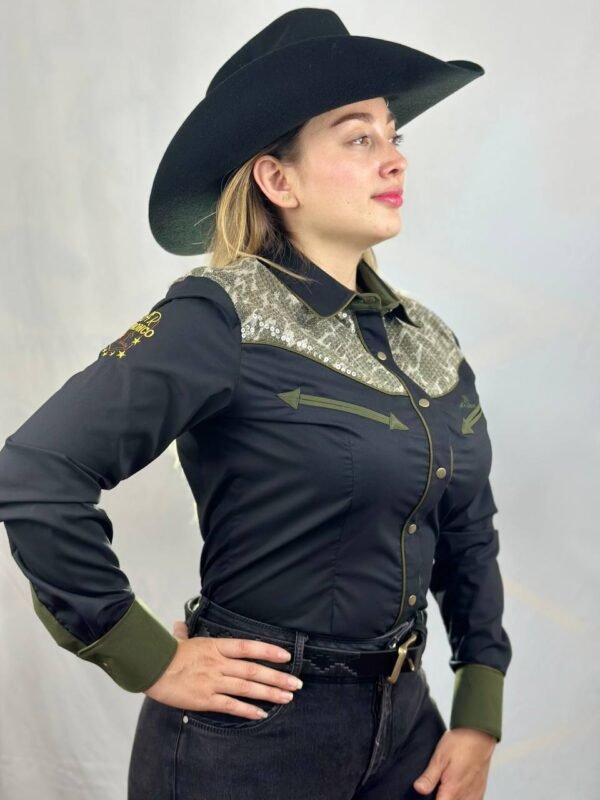 Camisa Print Olive - Image 4