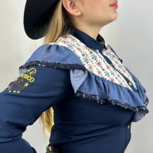 Camisa FlorAzul