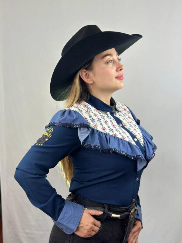 Camisa FlorAzul - Image 4