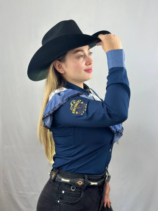 Camisa FlorAzul - Image 3