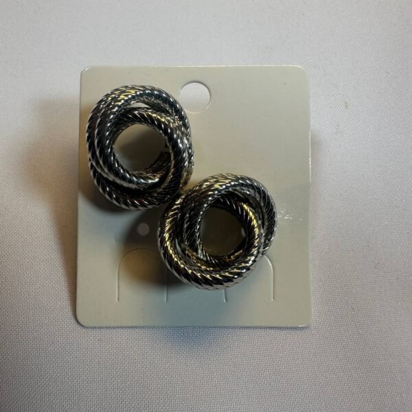 Aretes metálicos espiral