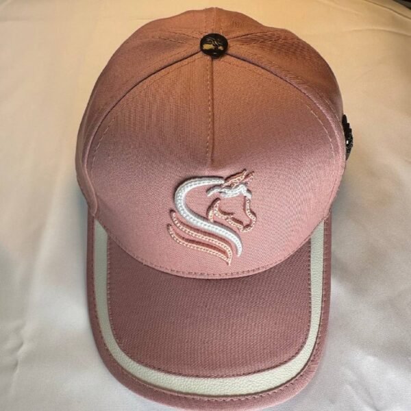 Gorra Spring, color rosa con blanco