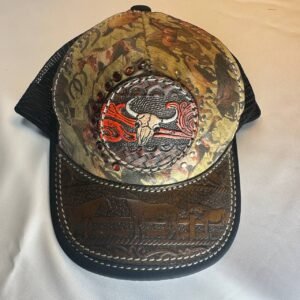 Gorra para niño Mexican, en cuero