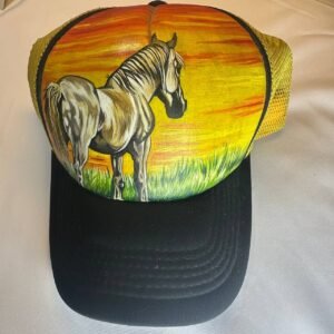 Gorra Arte en maya, pintada a mano