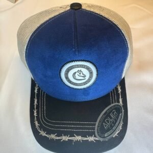 Gorra Rey en maya, bordada