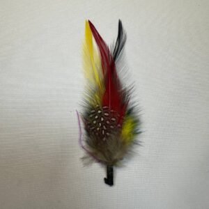 Adorno de Plumas "Llama Festiva"