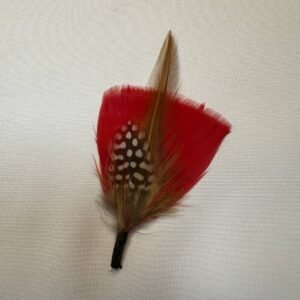 Adorno de Plumas "Fantasía Tropical"