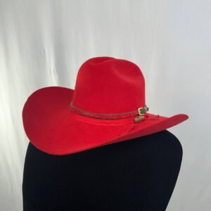 Sombrero color rojo, Dexon, estilo Marlboro
