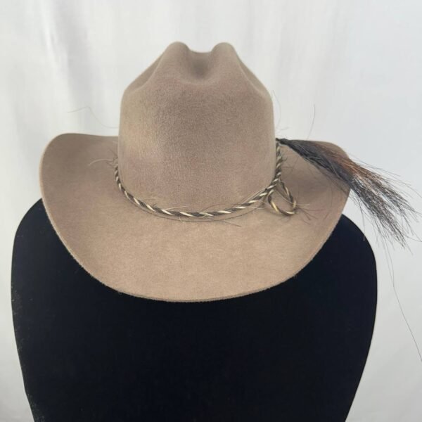 Sombrero Vaquero "Arena y Ébano"