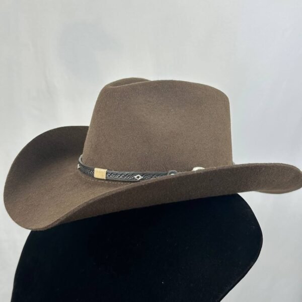 Sombrero rodeo, color café - Image 3