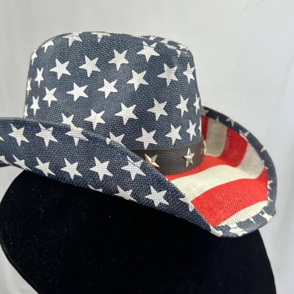 Sombrero american, en lona - Image 2