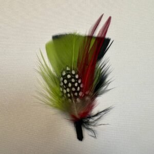 Adorno de Plumas "Festejo Cítrico"